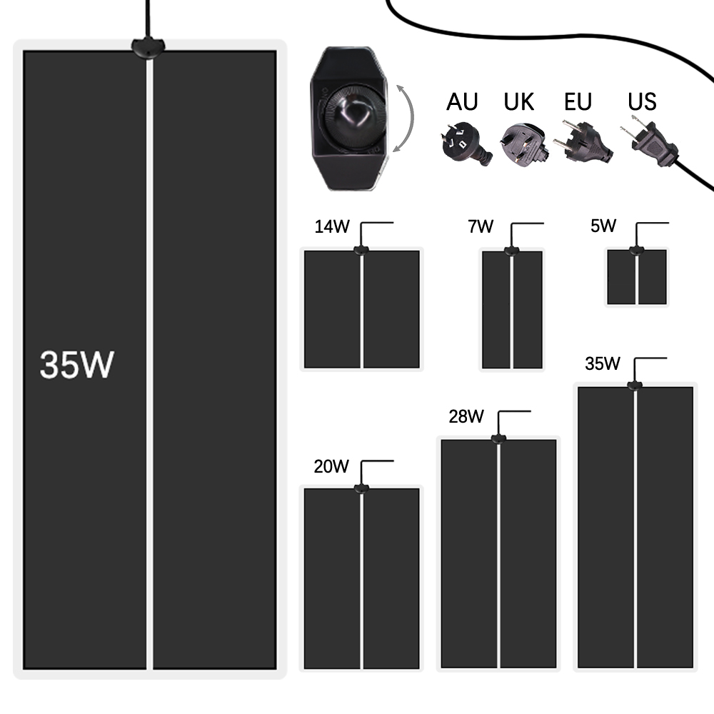 Plant Seedling Heat Mat Waterproof - 5W-35W Hạt giống Cây con Nhà